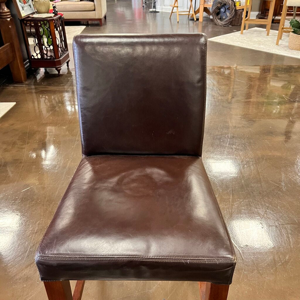 Orig Price $400 - Leather Bar Stool