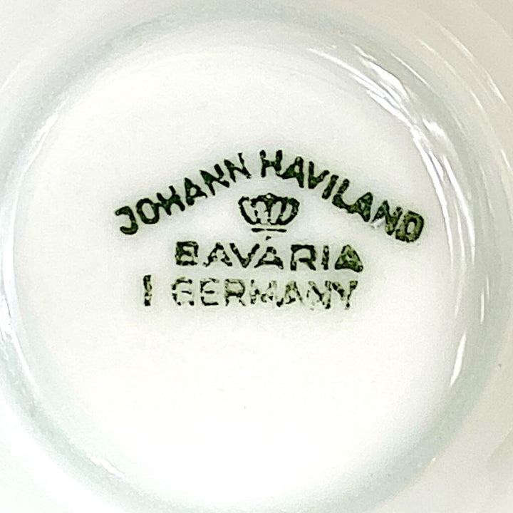 Service for 10 Blue Garland Pattern China with Extras