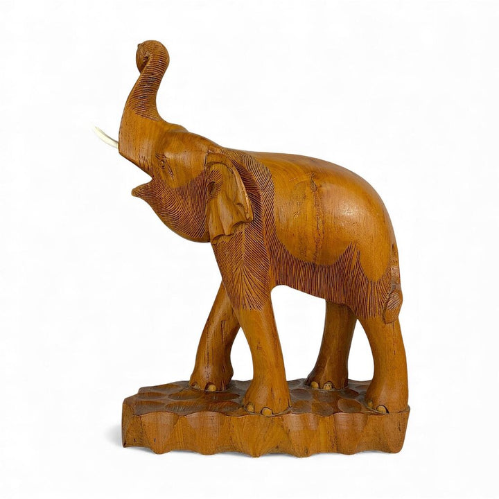 Carved Wood Elephant