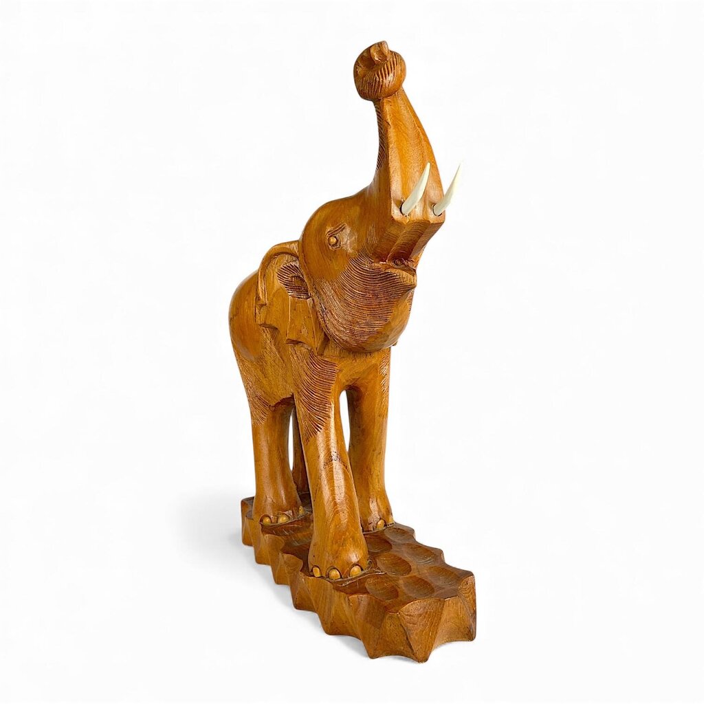 Carved Wood Elephant