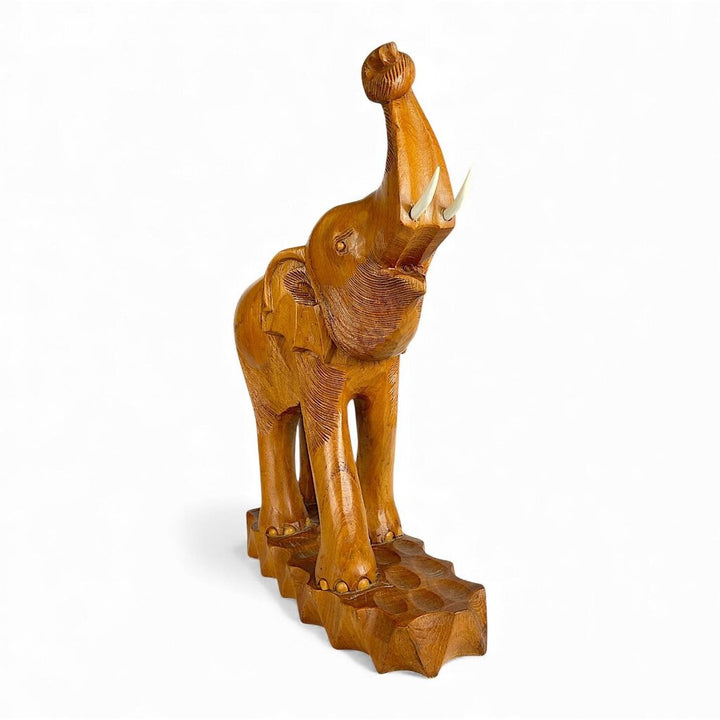 Carved Wood Elephant