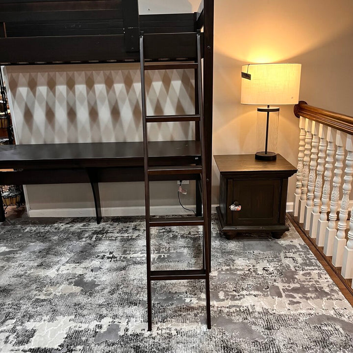 Orig Price $550 - Twin Loft Bed w/ Desk