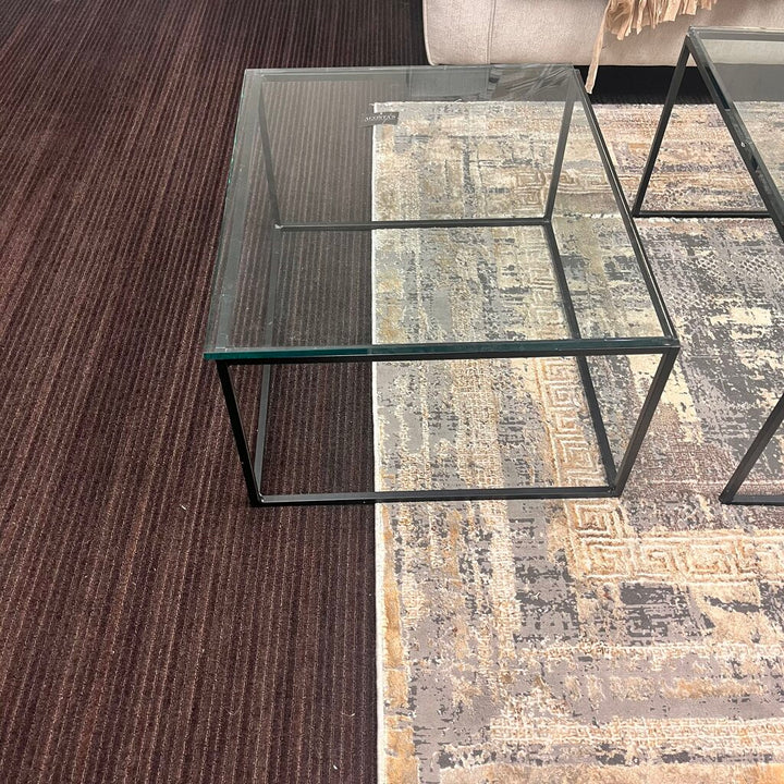 Glass Nesting Cocktail Table