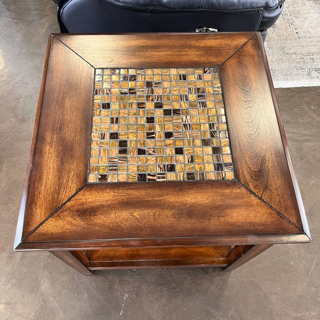 Orig Price $300 - Mosaic End Table
