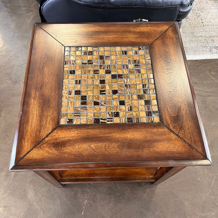 Orig Price $300 - Mosaic End Table