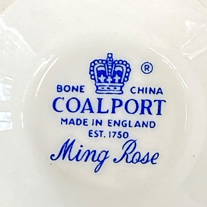 Ming Rose Pattern Bone China Set for 12 w/ Extras