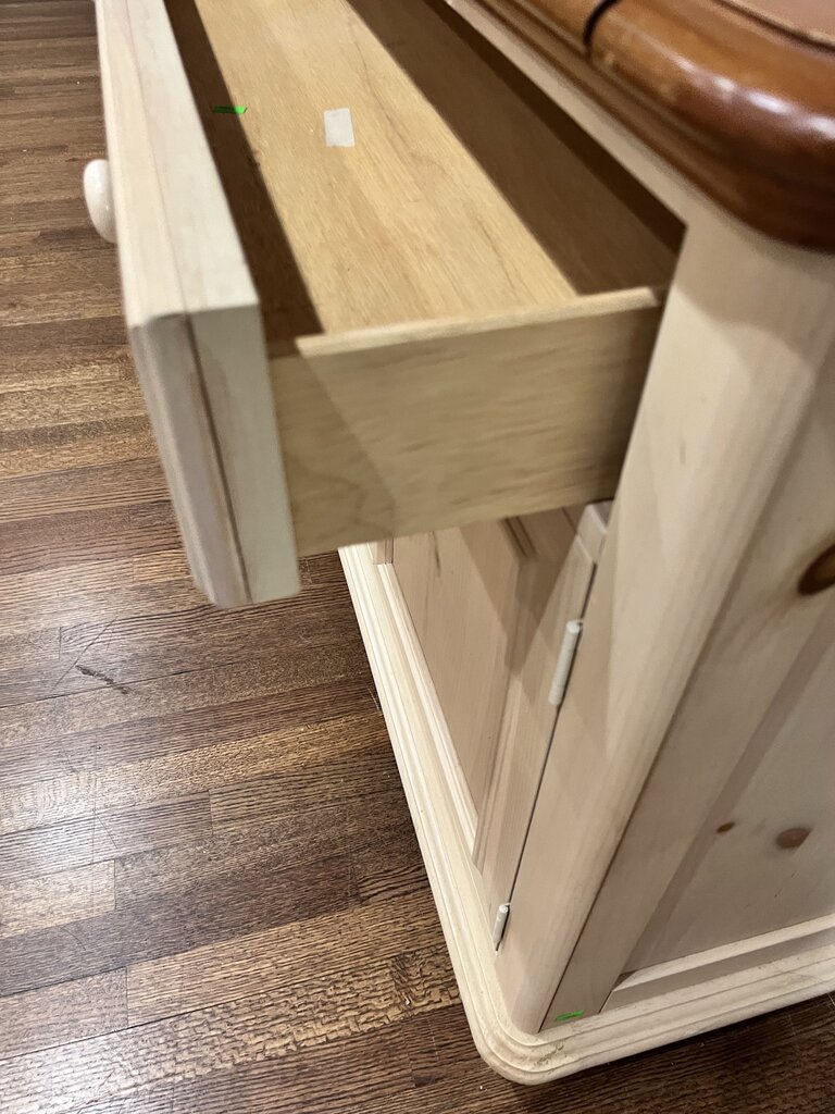 Knotty Pine Expandable Buffet