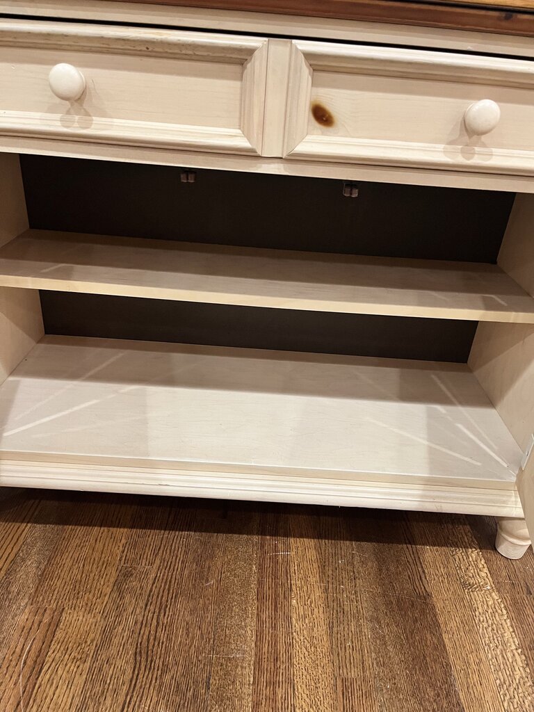 Knotty Pine Expandable Buffet