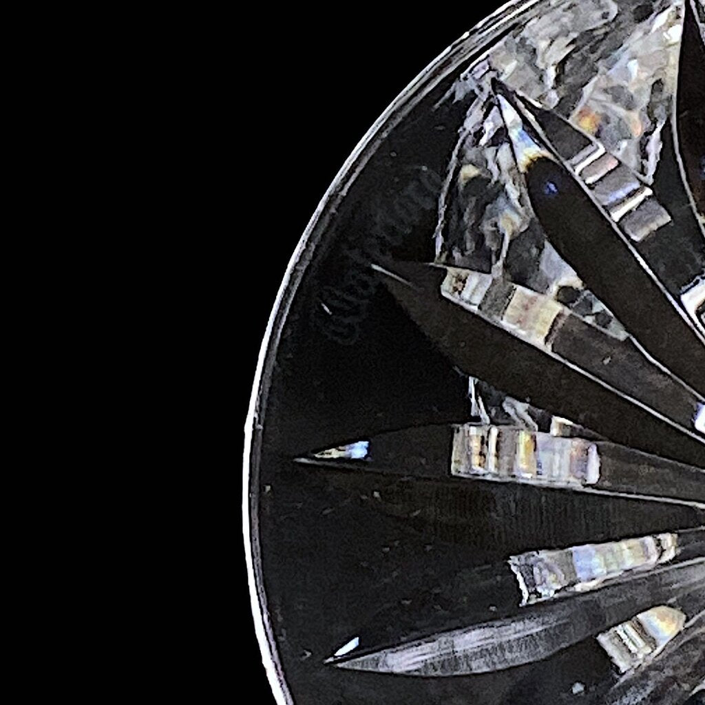 Set of 17 Crystal Champagne Glasses - Glenmore