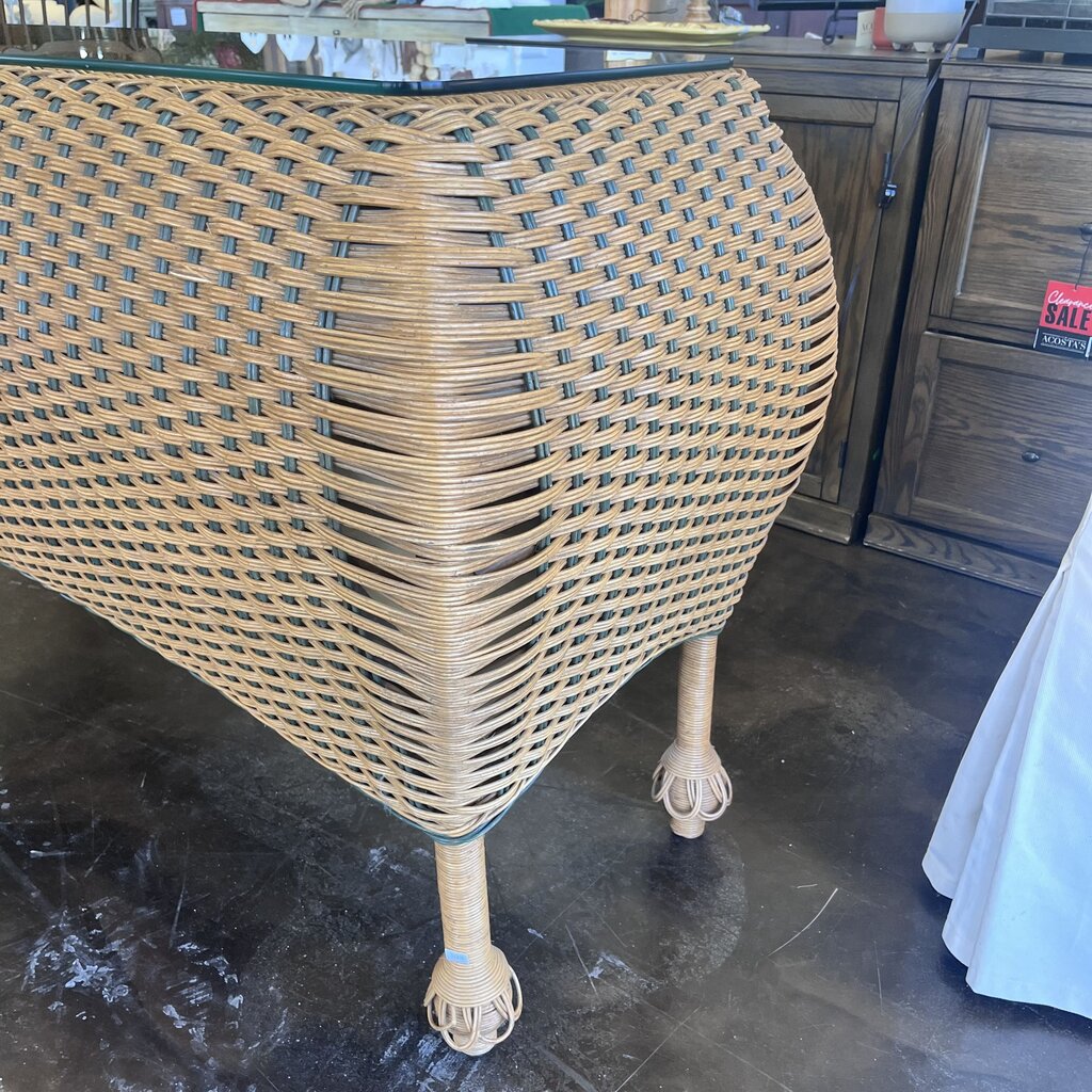 Rattan Sofa Table