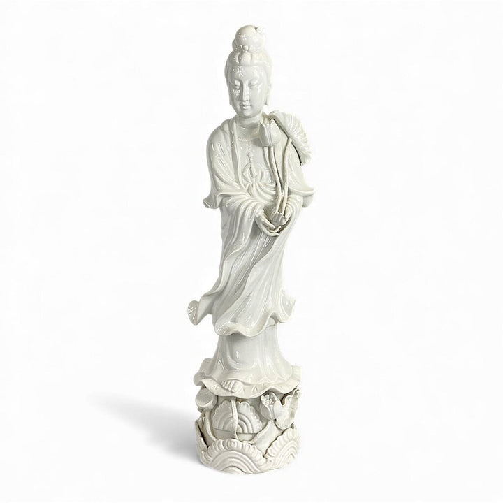 Porcelain Guanyin Goddess Statue