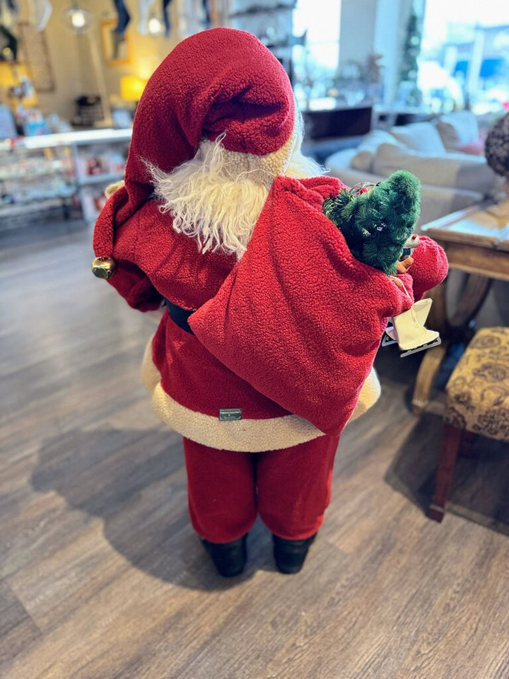 Crakewood Collection Large Santa with List & Presents