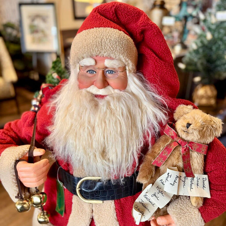 Crakewood Collection Large Santa with List & Presents