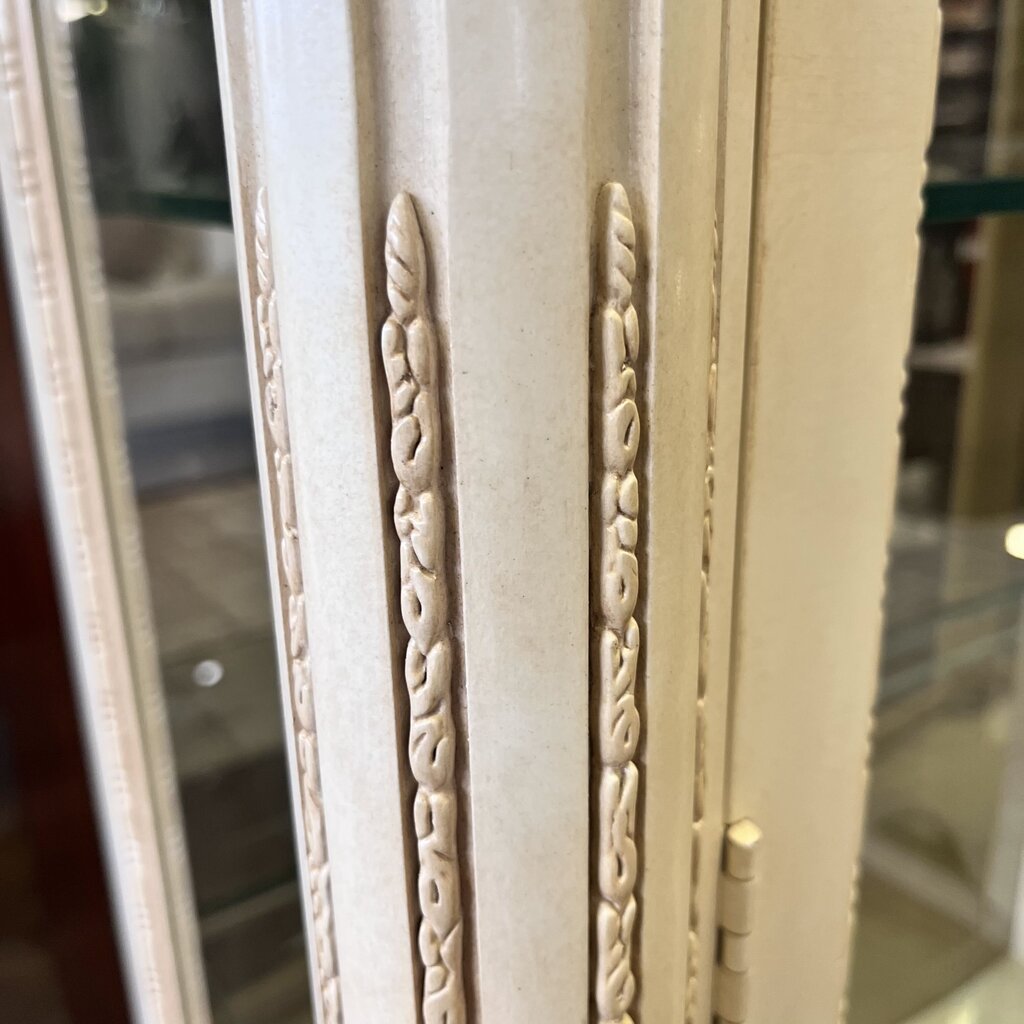 Orig Price $8500 - Ornate Curio Cabinet