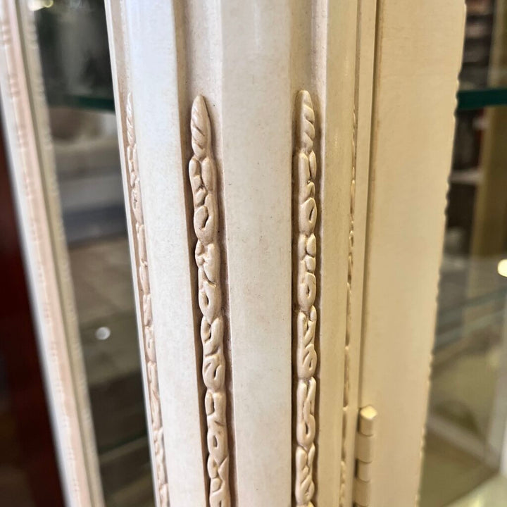 Orig Price $8500 - Ornate Curio Cabinet