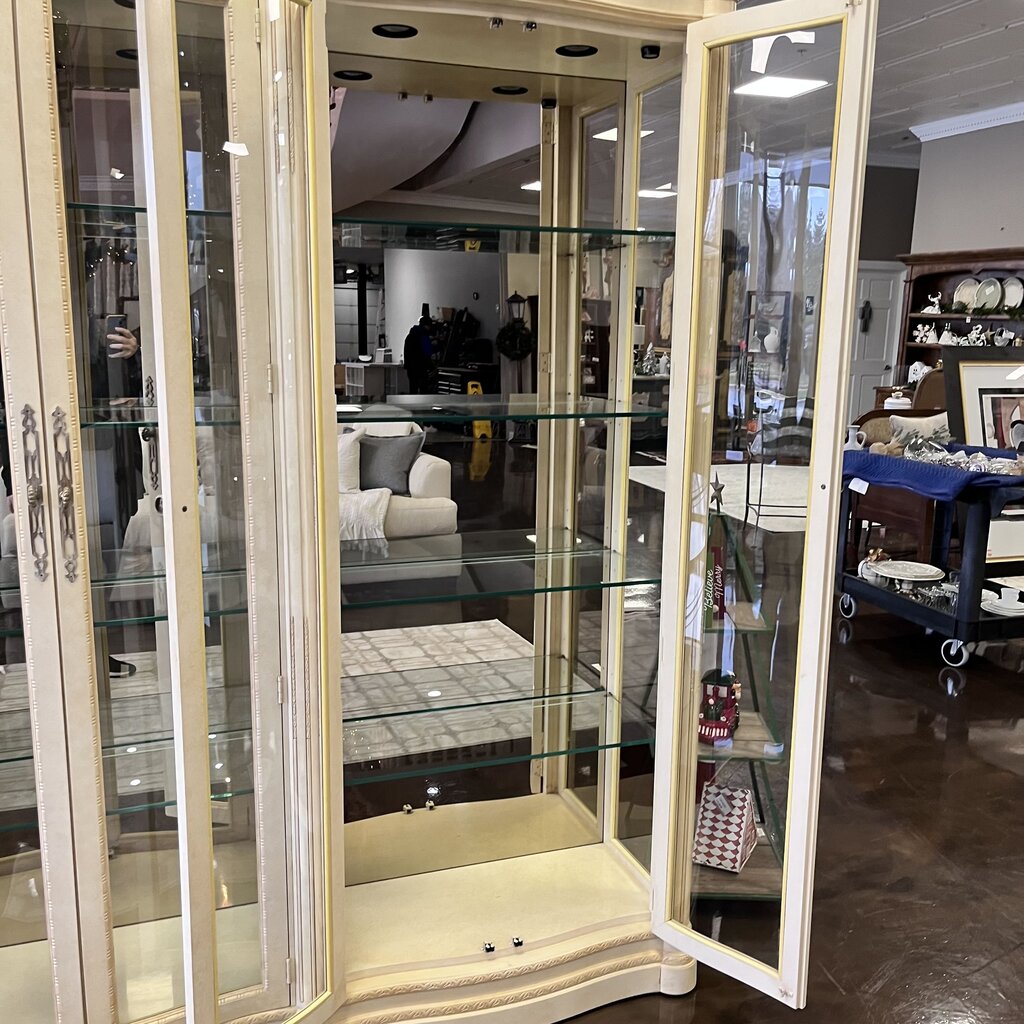 Orig Price $8500 - Ornate Curio Cabinet