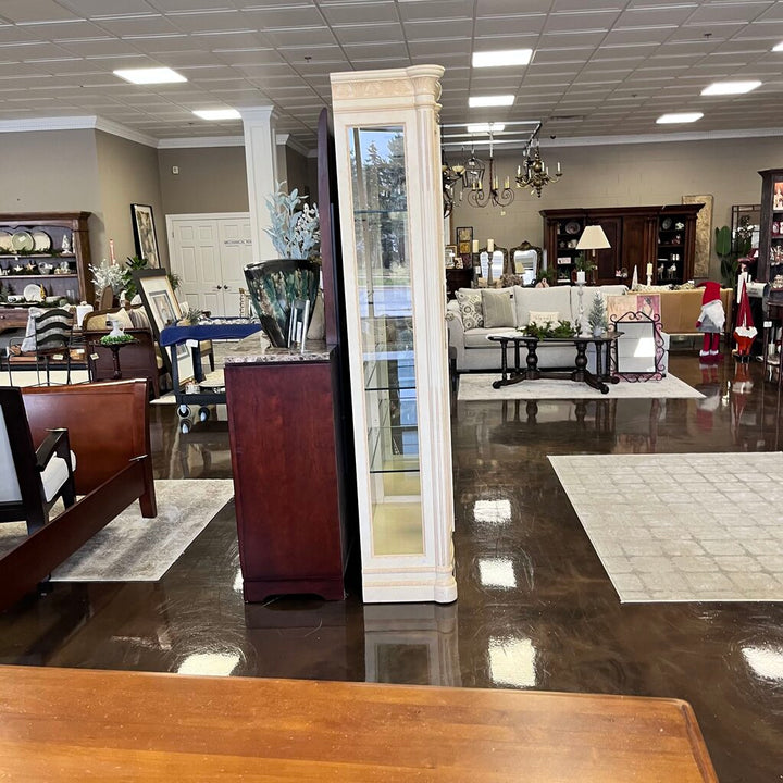 Orig Price $8500 - Ornate Curio Cabinet