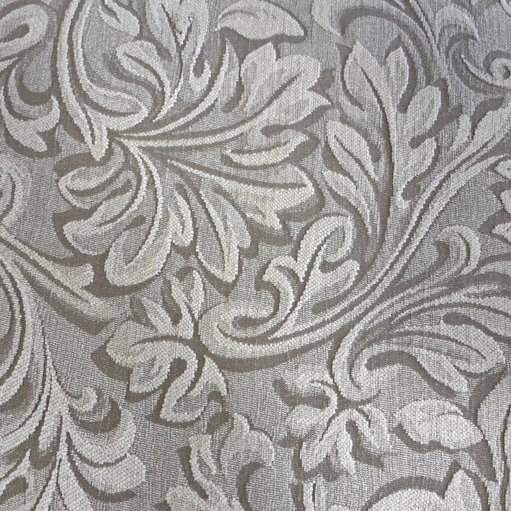 Orig Price $10500 - Round Glass Dining Table w/ 6 Chairs