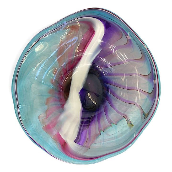 Blown Glass Centerpiece Bowl