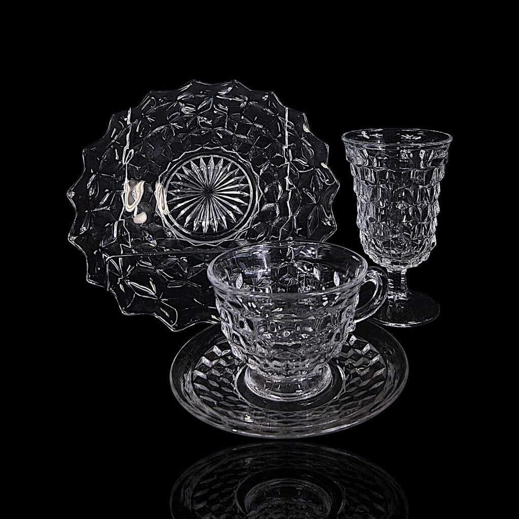 4 Piece/10 Place Settings w/ Extras - American Cubist