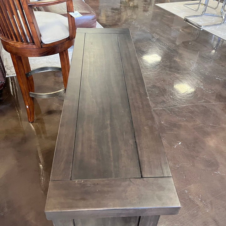 Orig Price $650 - Console w/ Glass Doors