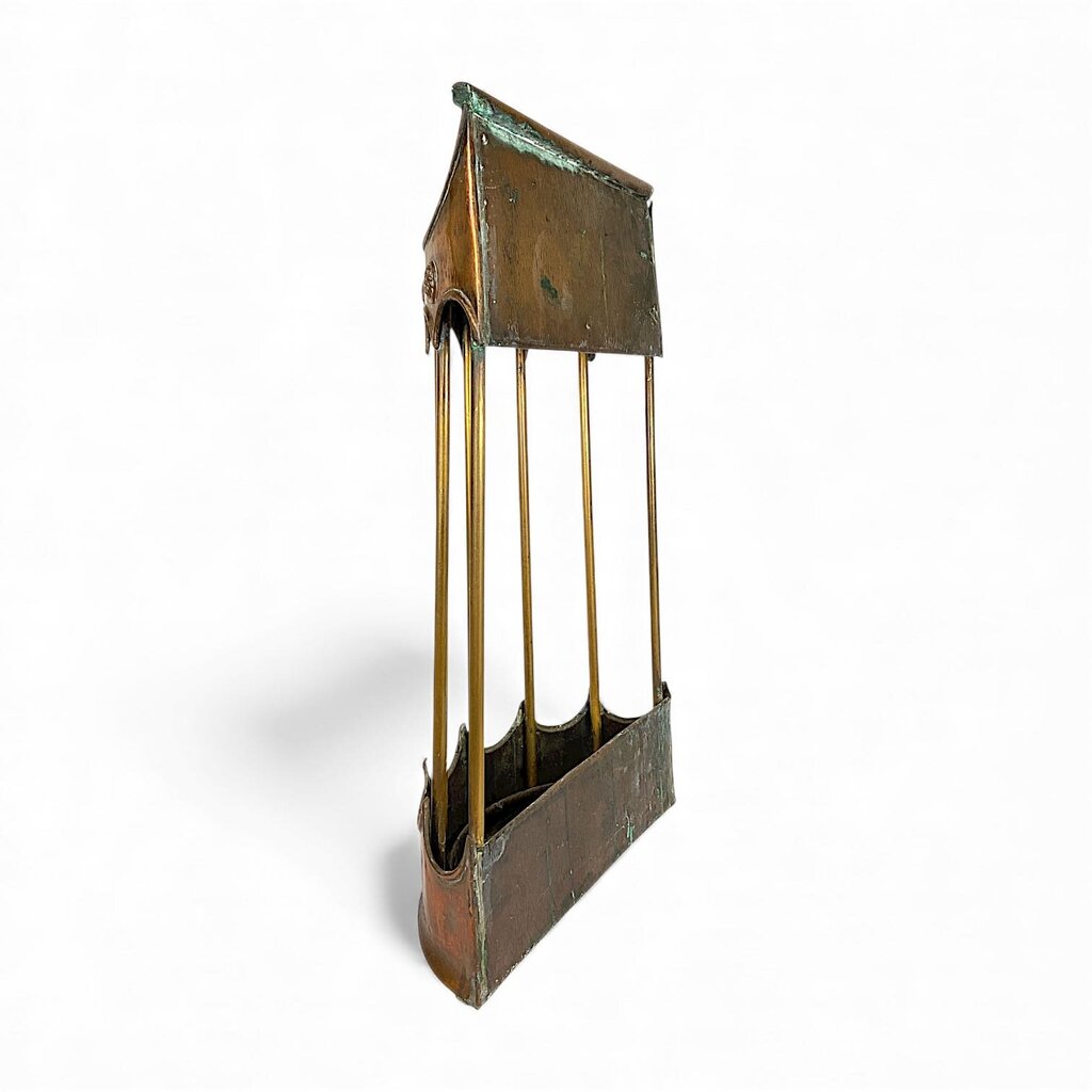 Demilune Copper Umbrella Stand