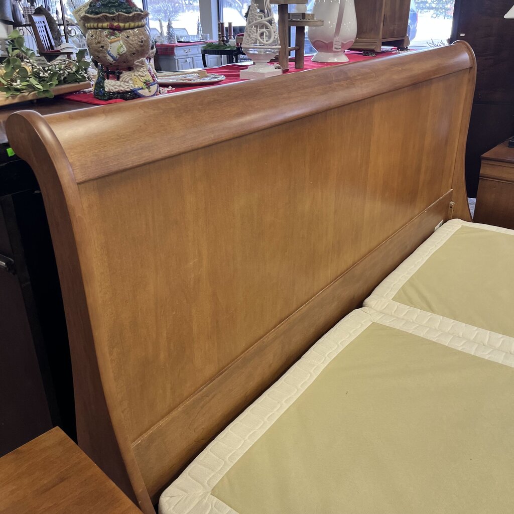 Orig Price $1900 - King Sleigh Bed