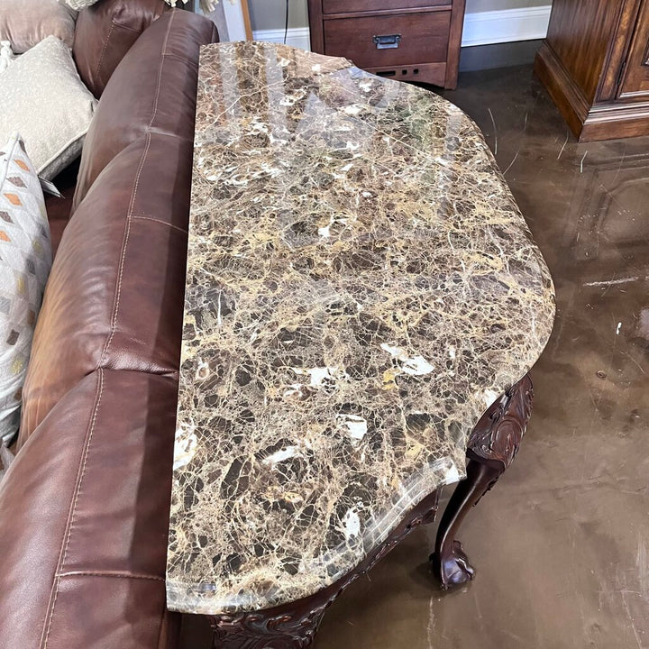 Sofa Table w/ Marble Top