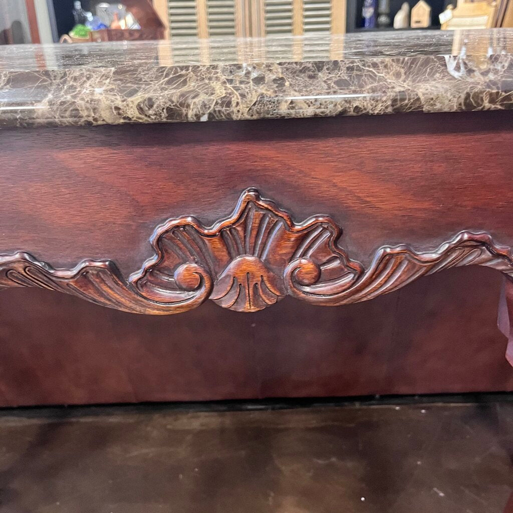 Sofa Table w/ Marble Top