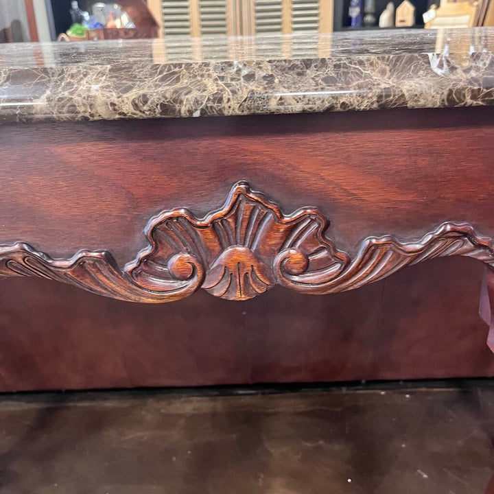 Sofa Table w/ Marble Top