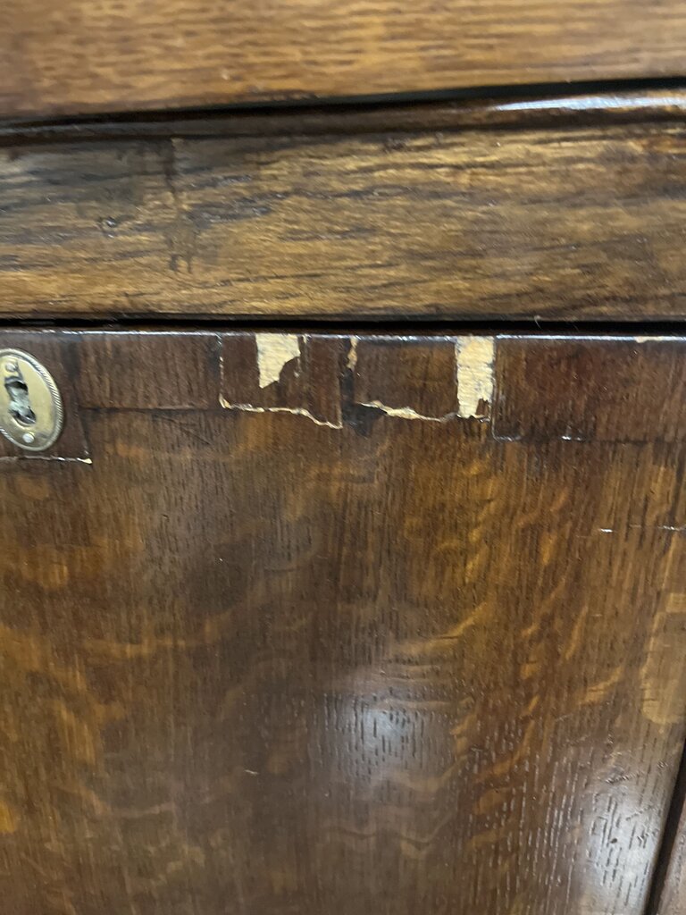 Vintage Secretary Desk w/ Curio - Acosta's Home