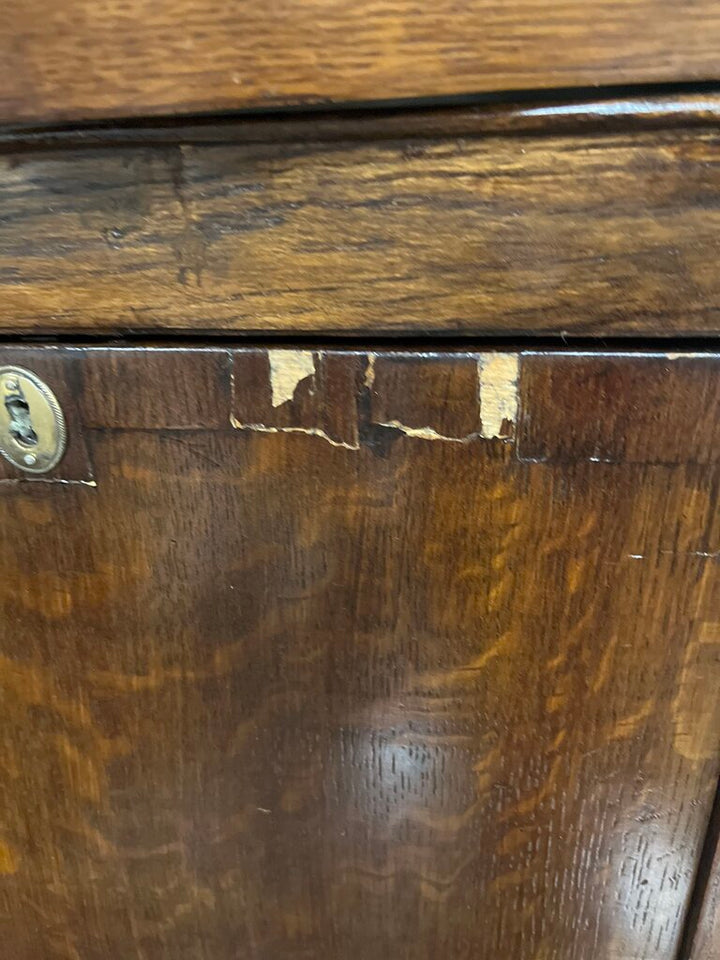 Vintage Secretary Desk w/ Curio - Acosta's Home