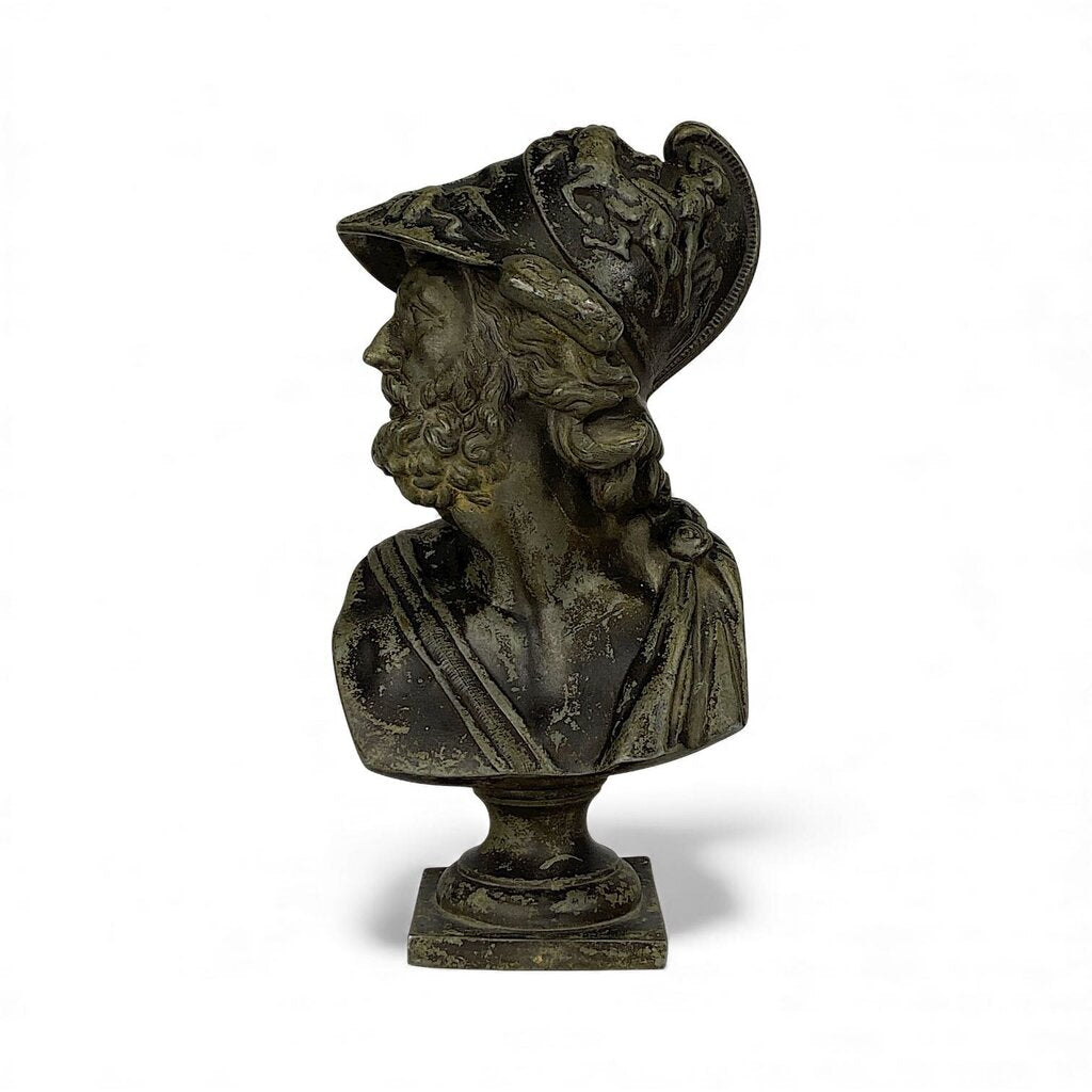 Bronze Bust of Ajax - Greek Mythology Hero - Acosta's Home