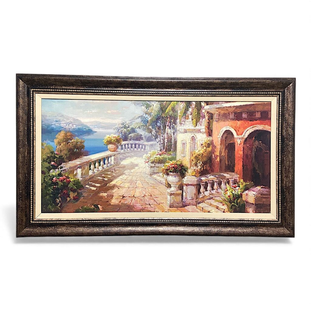 Balcony Artwork Print in Frame - Acosta's Home