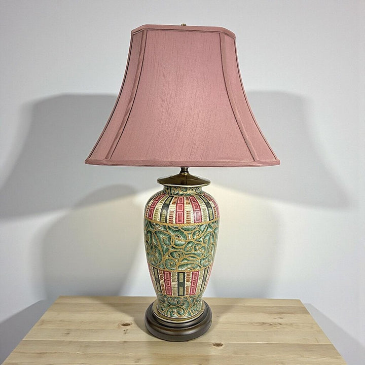 Ginger Jar Lamp w/ Bell Shade