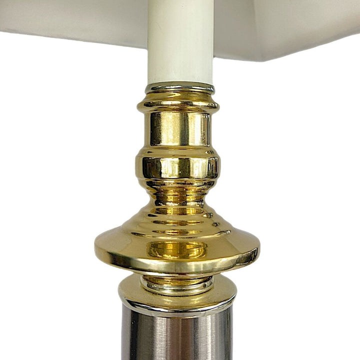 Two-Toned Metal Table Lamp