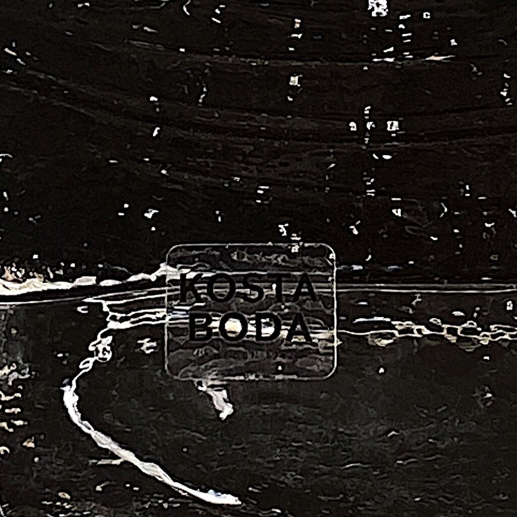 Pair of Art Glass Candlestick Holders - Connect