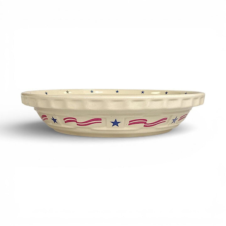 Ceramic Pie Pan - All American