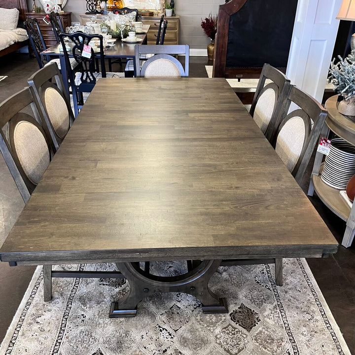 (BRAND NEW) Dining Table w/ 6 Chairs & Leaf