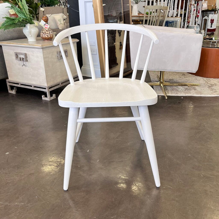 (Brand New) Washed Dining Table w/ 6 Chairs