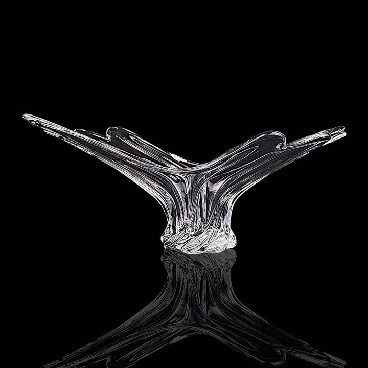 MCM Blown Glass Splash Centerpiece Bowl