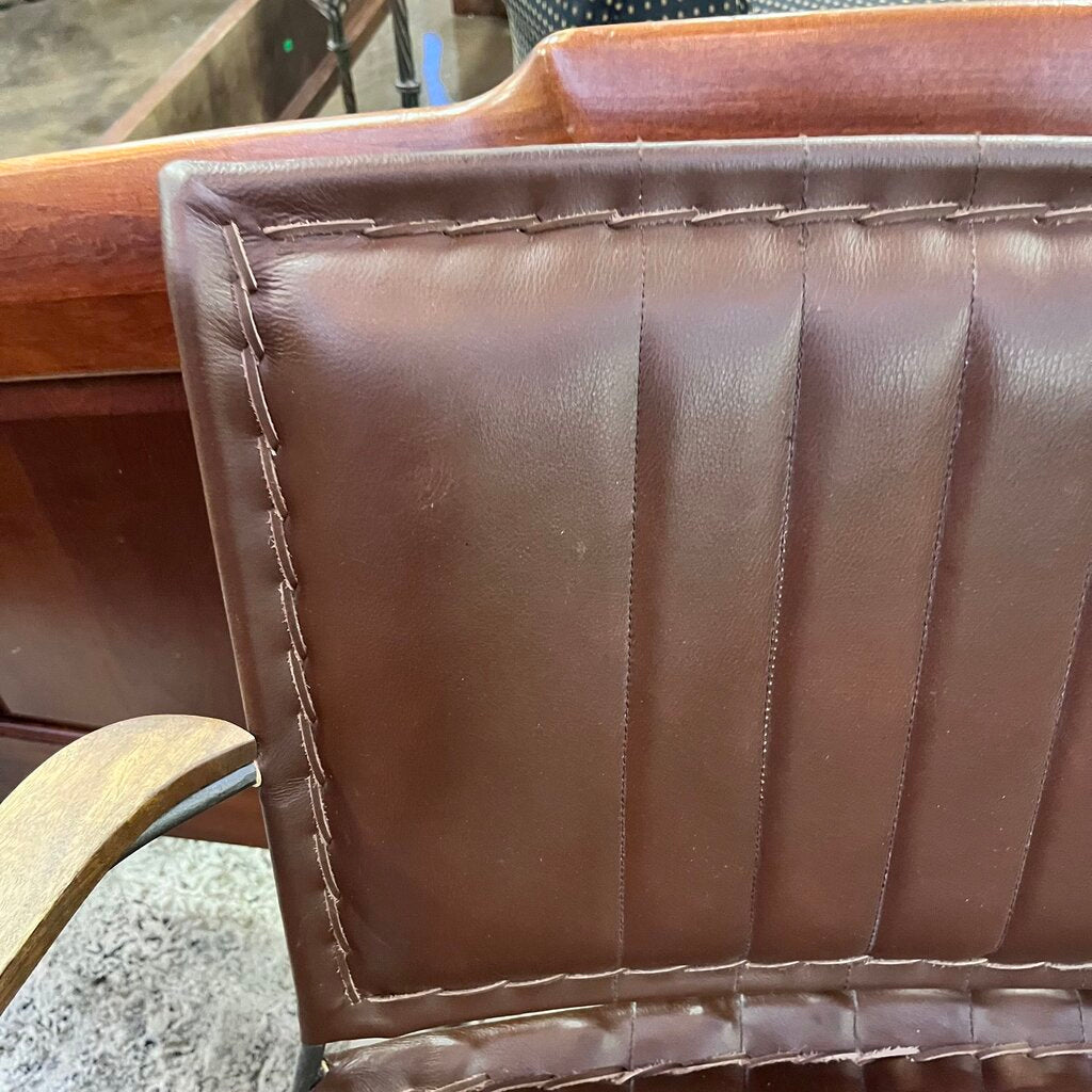 (Brand New) Saddle Leather Sofa Seat