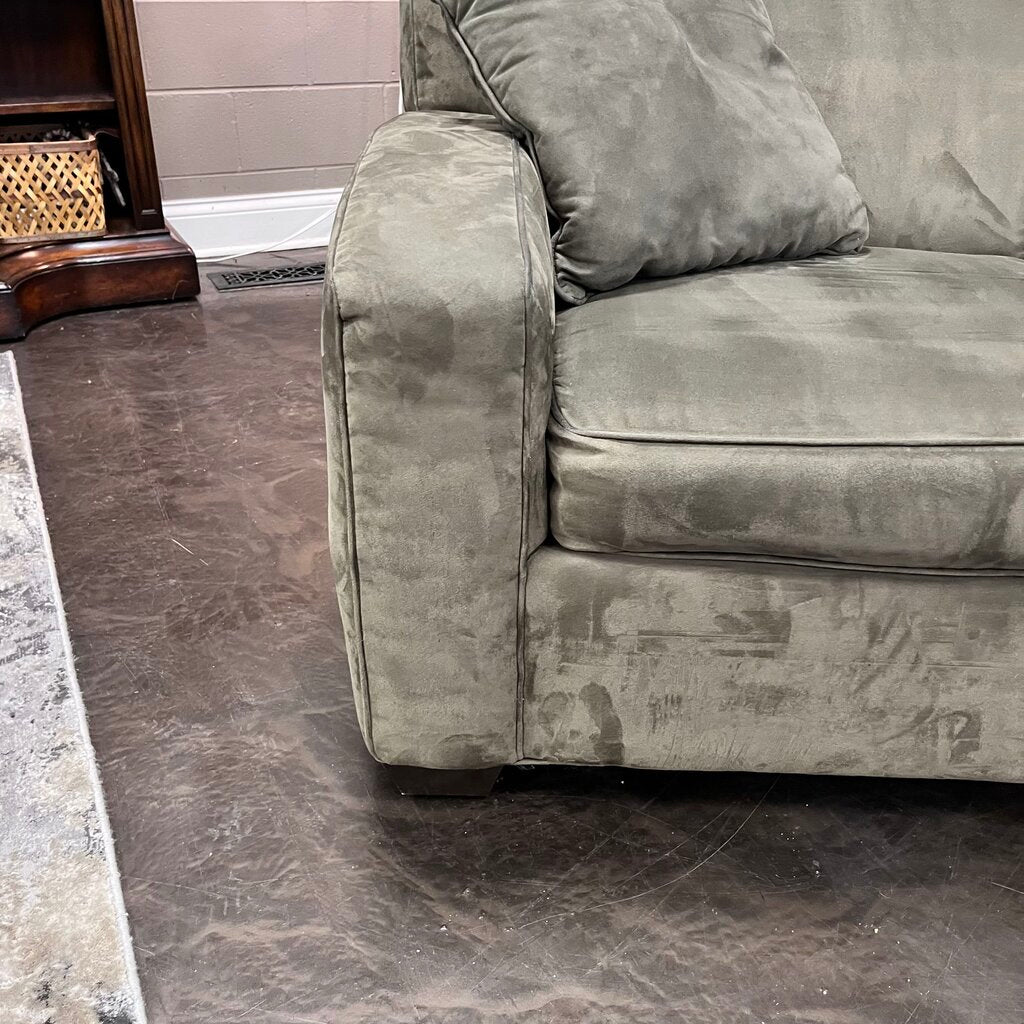 Orig Price $800 - Microfiber Sofa