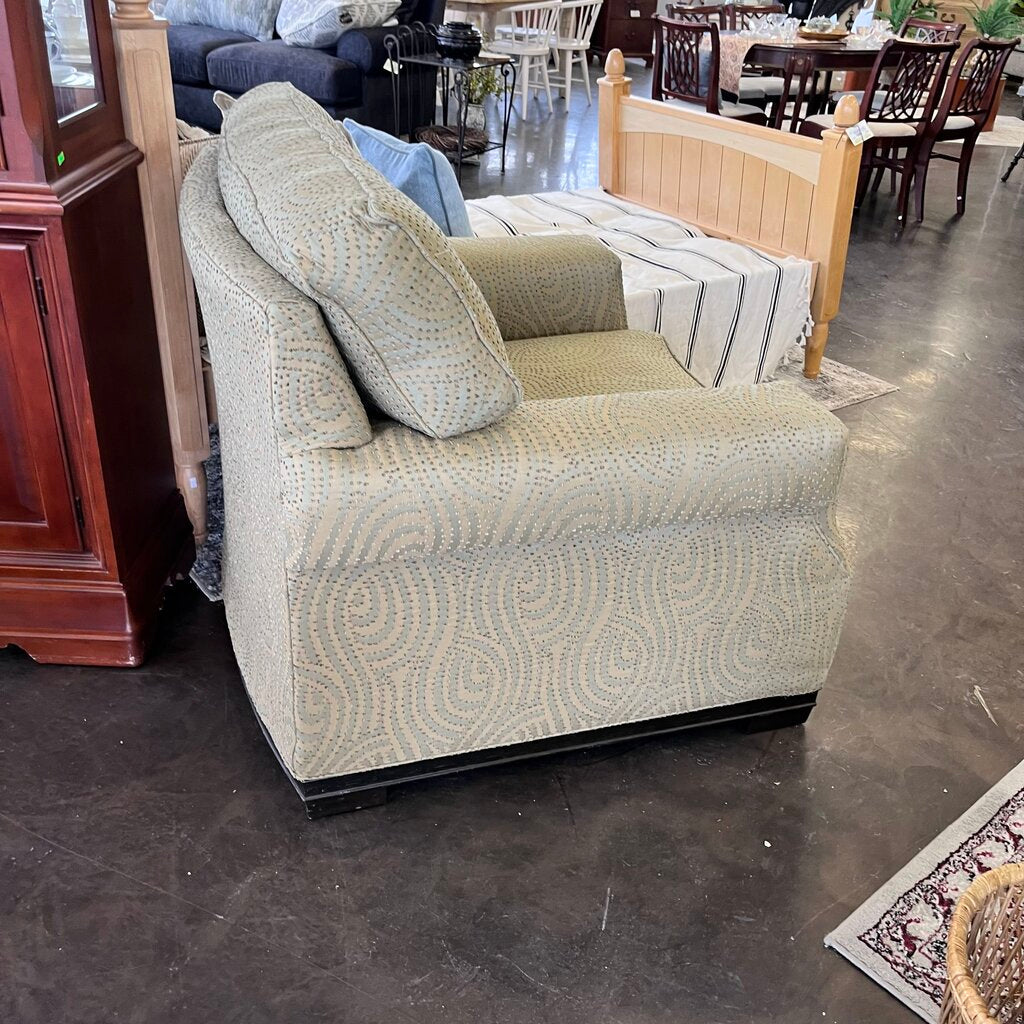 Orig Price $1000 - Arm Chair w/ Tufted Back