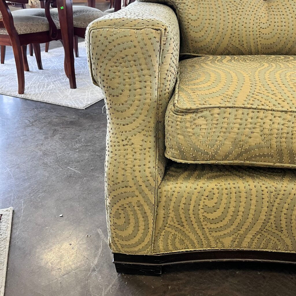 Orig Price $1000 - Arm Chair w/ Tufted Back