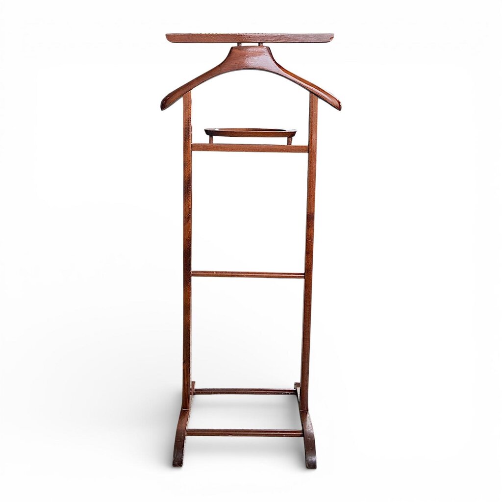Vintage Wood Suit Valet Butler Hanger - Acosta's Home