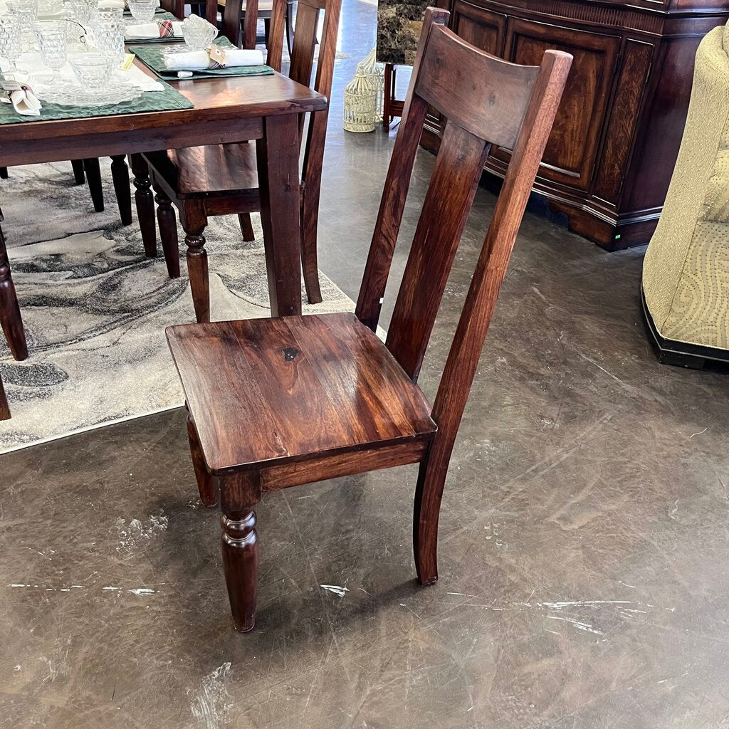 Orig Price $18,000 - Custom Dining Table w/ 8 Chairs - Acosta's Home