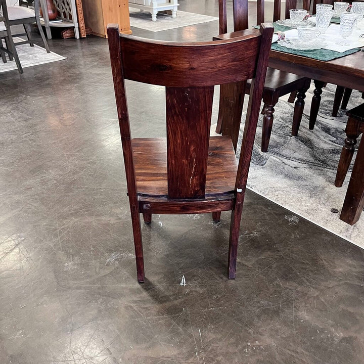 Orig Price $18,000 - Custom Dining Table w/ 8 Chairs - Acosta's Home