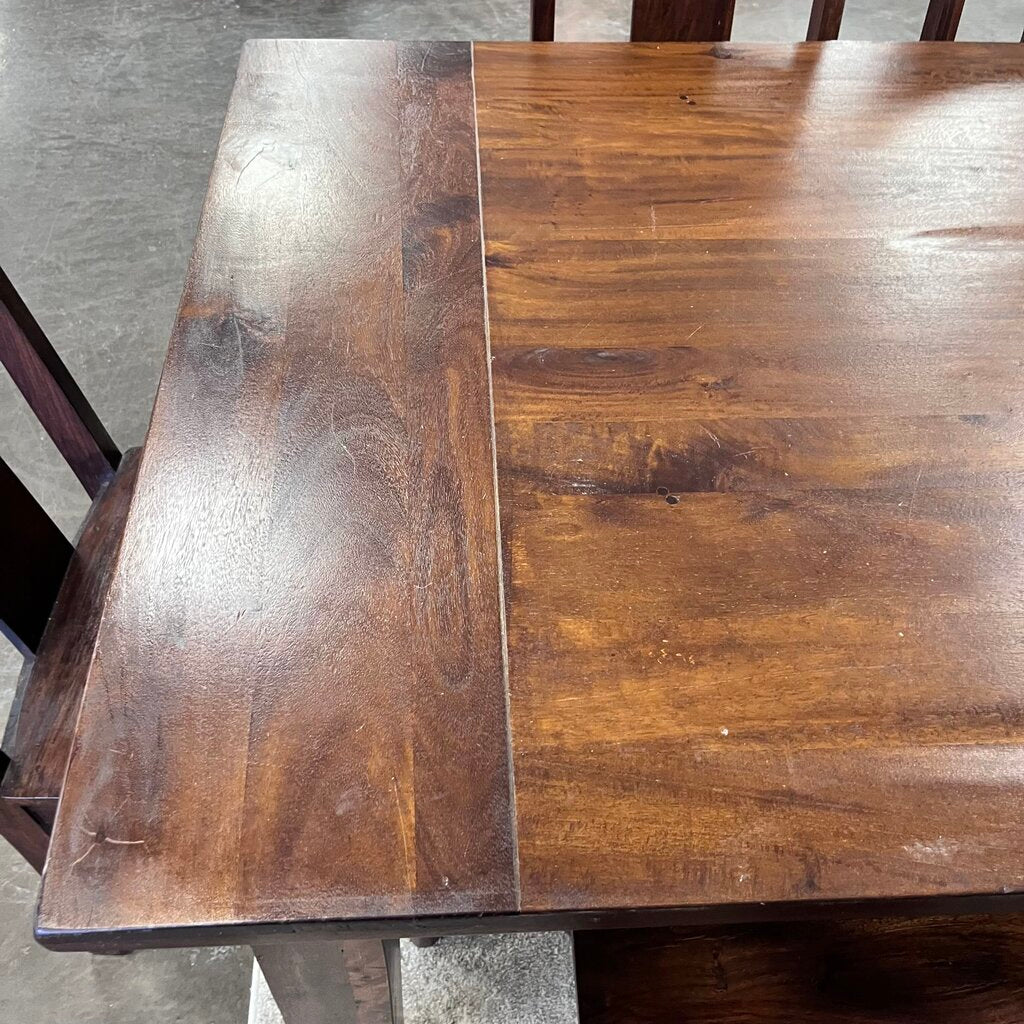 Orig Price $18,000 - Custom Dining Table w/ 8 Chairs - Acosta's Home