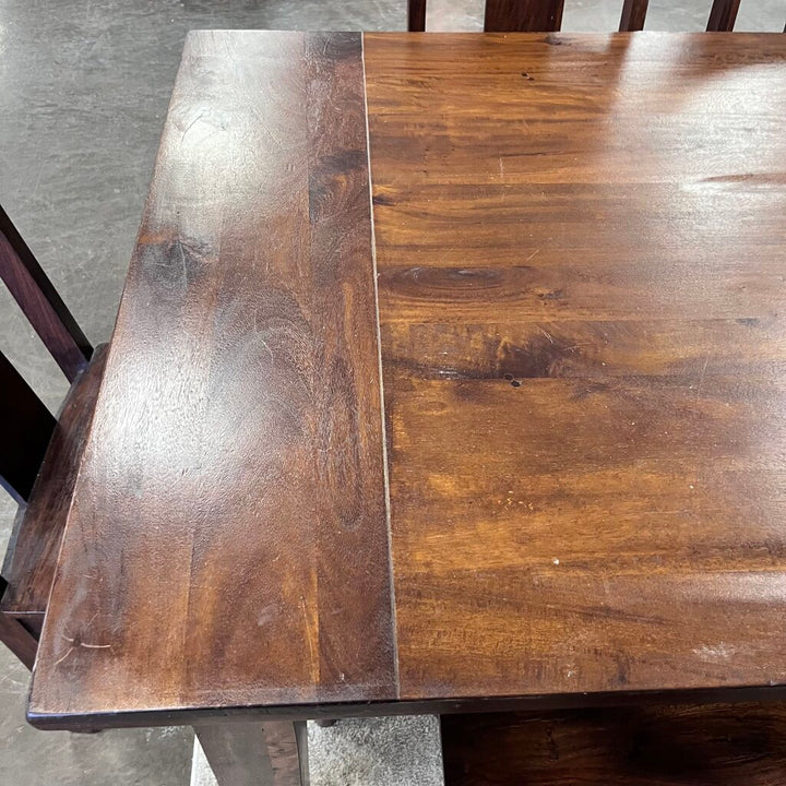 Orig Price $18,000 - Custom Dining Table w/ 8 Chairs - Acosta's Home